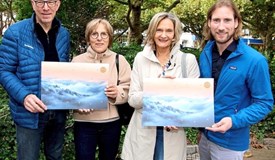 v.l.n.r Markus Tisch, Barbara Meider, Sabine Georgi und Philipp Schäfer.