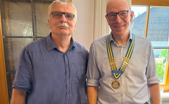 v.l.n.r Bernd Wallner und Markus Tisch