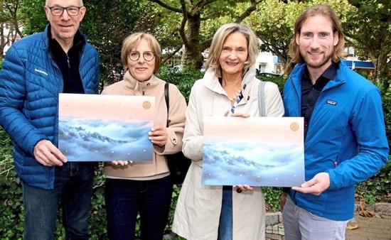 v.l.n.r Markus Tisch, Barbara Meider, Sabine Georgi und Philipp Schäfer.