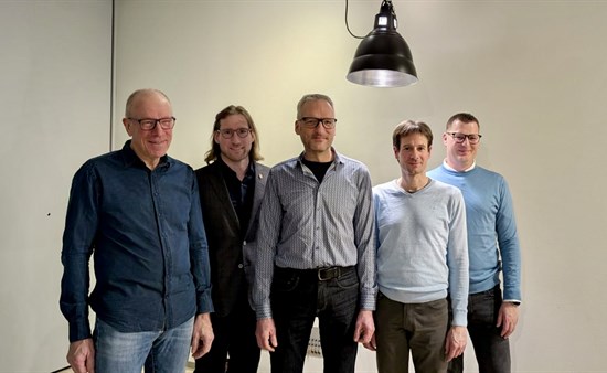 vlnr M. Tisch, P. Schäfer, M. Schübel, D. Bühler, M. Simon